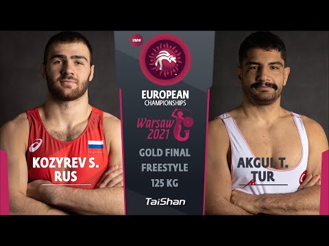 S. KOZYREV (RUS) v. T. AKGUL (TUR) | FS 125 kg | GOLD