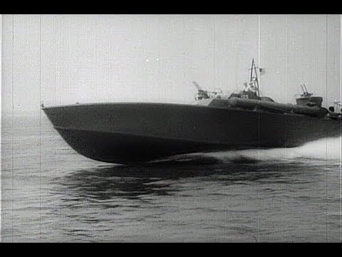 HD Historic Archival Stock Footage WWII - U.S. Navy Gets More Torpedo Boats