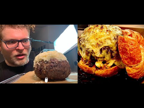 FRENCH ONION SOUP BURGER - THE BEST VALENTINES DAY...