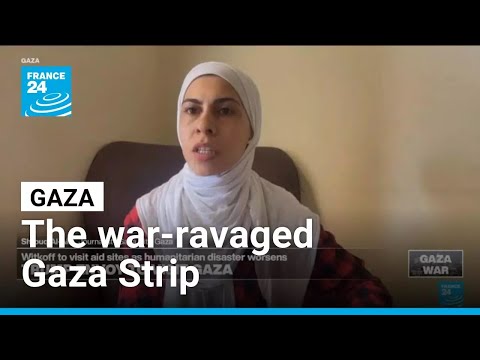 Trump’s envoy visits an aid distribution center in the war-ravaged Gaza Strip