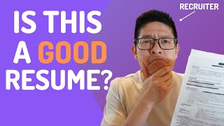 Recruiter Reviews Real Resumes - SHOCKING Results!