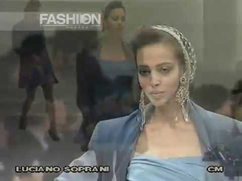 "Luciano Soprani" Spring Summer 1990 Milan pret a porter women by Canale Moda