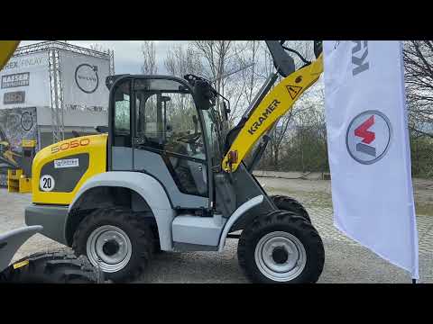2023 Kramer 5050 Wheel Loader Walkaround Atest Expo 2023 IEC