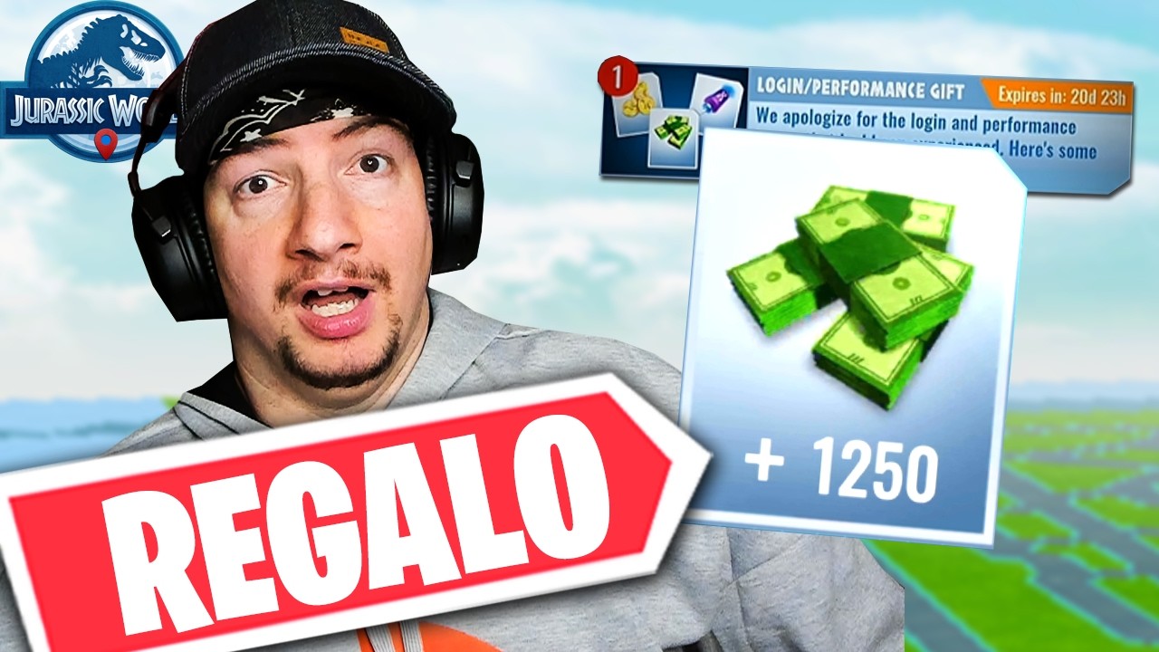 NO MÁS ENLACES de BILLETES y CALENDARIOS??? REGALO y Todo el EVENTO Jurassic World Alive