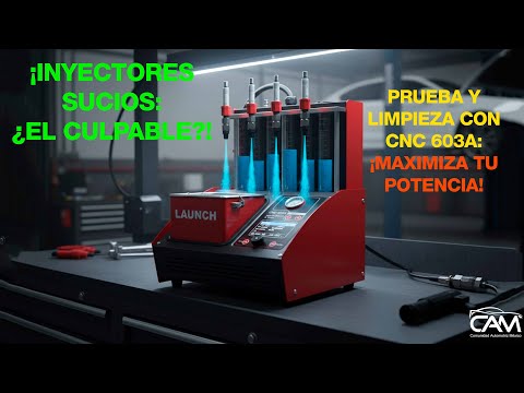 PRUEBA DE INYECTORES CON CNC603 A