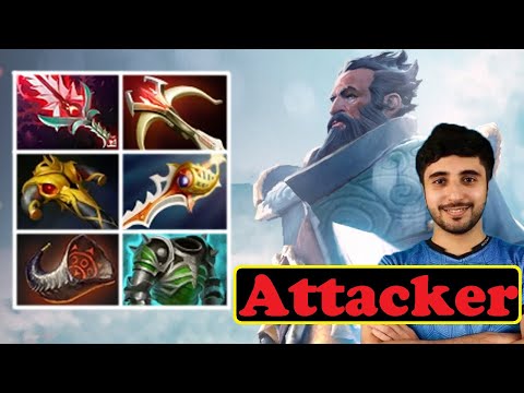 ATTACKER! KUNKKA MASTERY DOUBLE DIVINE RAPIERS INSANE PHYSICAL DAMAGE!