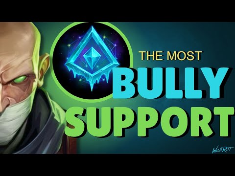 SINGED Being the MOST BULLY SUPPORT on Wild Rift