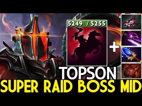 TOPSON [Chaos Knight] Super Raid Boss Mid Destroy Pub Game 7.24 Dota 2