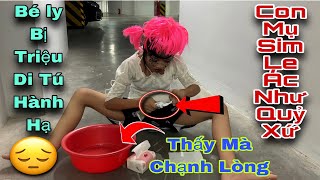 Cơm tấm Bé Ly Bj Con Mụ Sim Le Triệu Di Tú Sai Khiến Bắt Con Nhỏ Đánh Răng Ở Ngoài Đường