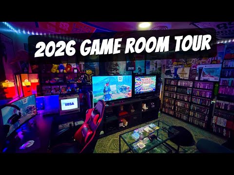 2026 Game Room Tour (Retro, RGB, 900+ Games!)