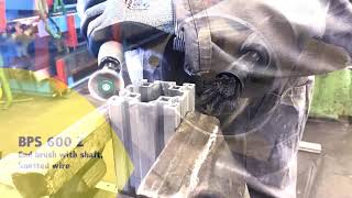 Klingspor Wire Brush Range Applications