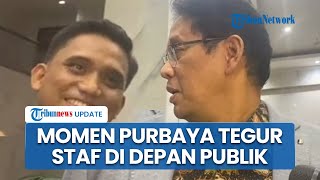 Detik-detik Purbaya Tegur Staf Gegara Minta Media Berhenti Tanya Menkeu: Kasian Mereka Nunggu Lama