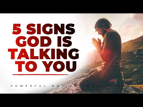 5 Signs God is Talking To You | Are You Listening?