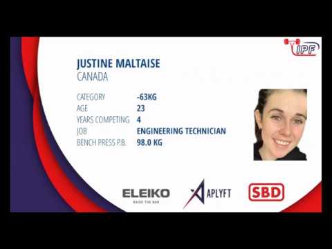 IPF World Classic Powerlifting Championships Sweden Heilsingborg 2019