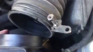 How to clean a MAF sensor 1999 Hyundai Sonata 2.5 V6