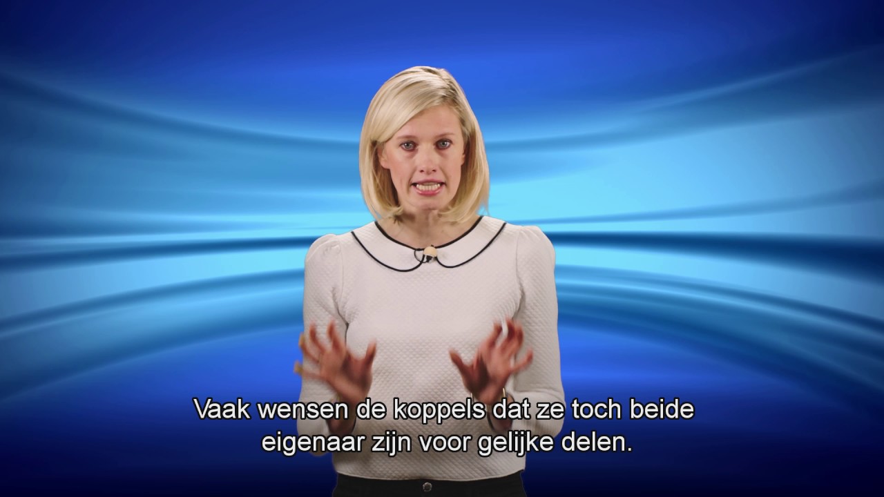 ONGELIJKE INBRENG BIJ AANKOOP WONING