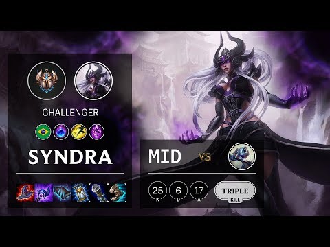 Syndra Mid vs Fizz - BR Challenger Patch 10.10