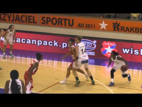 Skrót meczu Wisła Can-Pack Kraków - MUKS Poznań