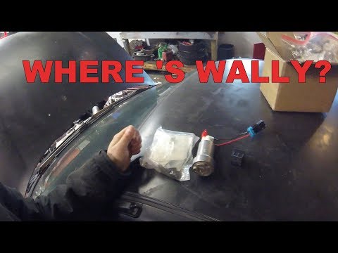 Walboro 450 Install And Rewire/Hotwire For Maximum Power And E85!