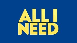 Joel Corry - All I Need (Official Lyric Video)