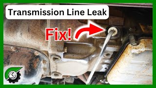 How to Fix a Leaking Transmission Line – Easy DIY Repair!