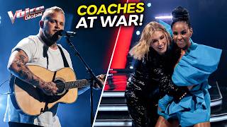COACHES FOUGHT?! Matt Gresham Sparks A Battle Between Kelly &amp; Delta | The Voice Journey #107 [4K]