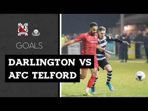 Goals: Darlington v AFC Telford