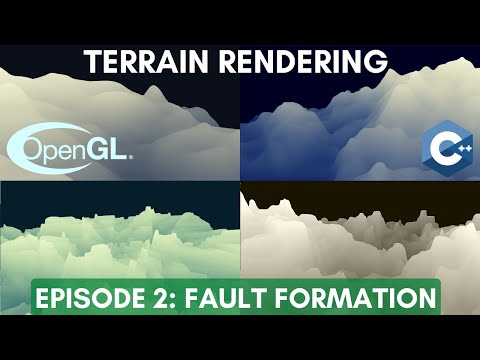 Fault Formation // Terrain Rendering episode #2