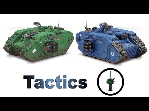 Land Raider Crusader + Redeemer: Rules, Review + Tactics - New Codex Strategy Guide