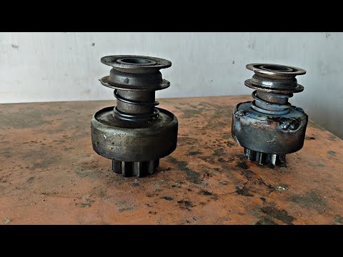 Starter Bendix gear problem fix | starter Pinion gear repairing