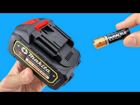BATTERIES Last Forever!! Just Use This TOOL and Old BATTERIES Can Be Reused! 🔋