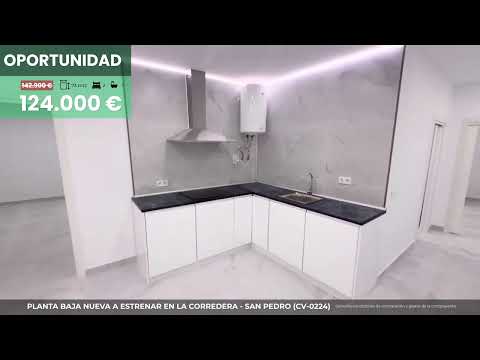 Planta baja nueva en La Corredera–San Pedro, Córdoba | 2 dormitorios | CV-0224