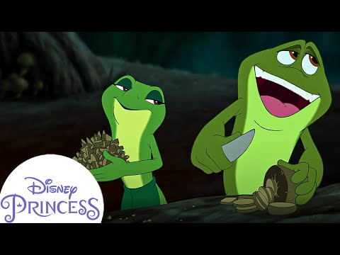 蒂安娜教萊文王子如何烹飪新奧爾良濃湯 | 迪士尼公主 (Tiana Teaches Prince Naveen How to Cook a New Orleans Gumbo | Disney Princess)