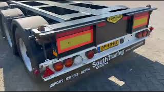 Semirimorchio portacontainer Broshuis 3UCC-39/45 FLN APK/MOT/TUF 04-06-2027 | Immagine 4 - Autoline