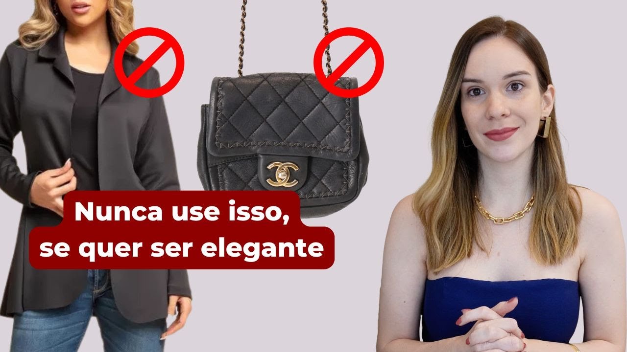 10 UNELEGANT pieces that destroy your elegance!