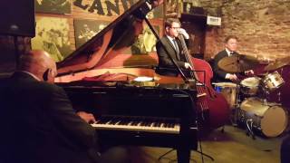 Harold Mabern with his trio in Jazzland,Vienna in April 2017 - 3