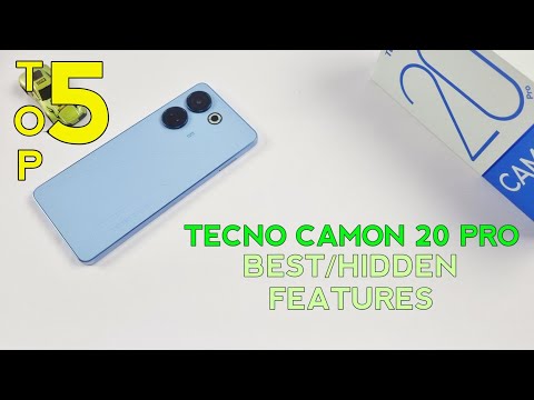 Tecno Camon 20 Pro Top 5 Best/Hidden Features | Hidden Tips And Tricks