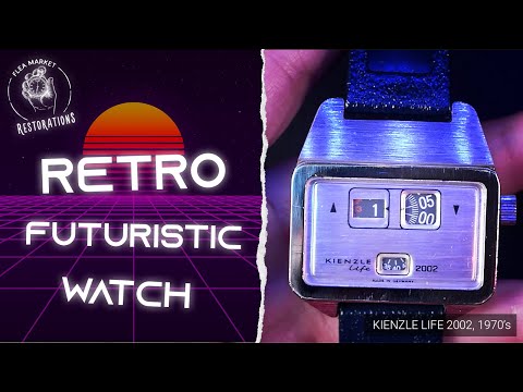 Restoring future from the past | Kienzle Life 2002 from the 1970s watch restoration
