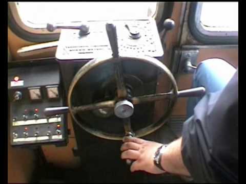 Ferrovia Genova-Casella in cabina sulla A1 (ex val di Fiemme) con frenata rapida