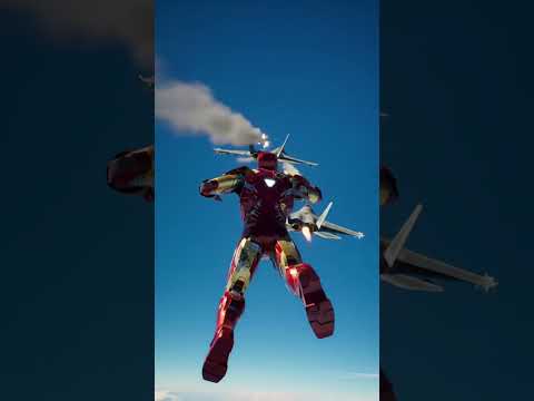 Iron Man Vs  F22 Rapter #airforce #f22raptor #ironman #trump #f16 #fyp  #f35 #israel #usa