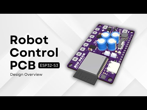 ESP32-S3 Robot Control PCB - DIY in 10 minutes! (Part 1)