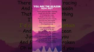 Download lagu Calum Scott - You Are The Reason (Lyrics) #shorts mp3