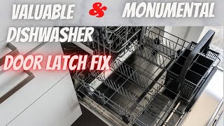 The time I fixed my LG Dishwasher Door Latch