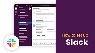 How to Set Up Slack Video Template (Editable)