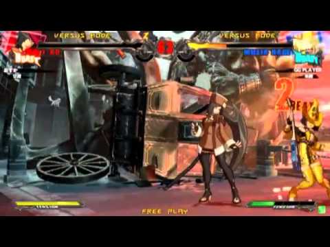 2014/6/14 GGXrd Mikado 3on3 Part 4