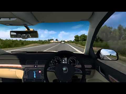 ETS2 solo, moskwa - gdynia, skwerek   test