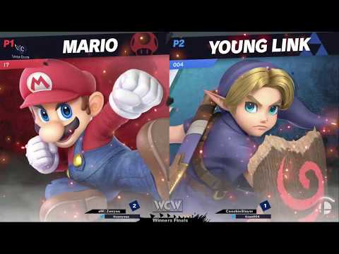 WCW 44 - coochieslayer (Young Link) vs eM | Zenyou (Mario) Winners Finals