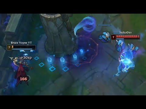 1% HP Vayne vs 100% HP Illaoi