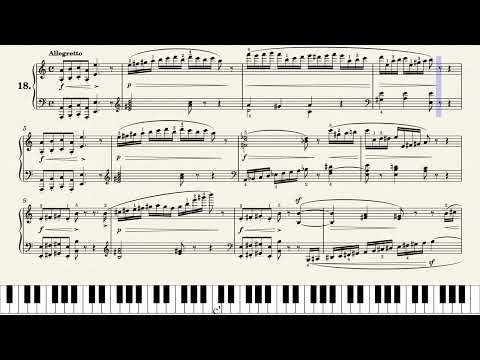 베르티니 Op.29 No.18 | Henri Bertini - 48 Studies Op.29 No.18