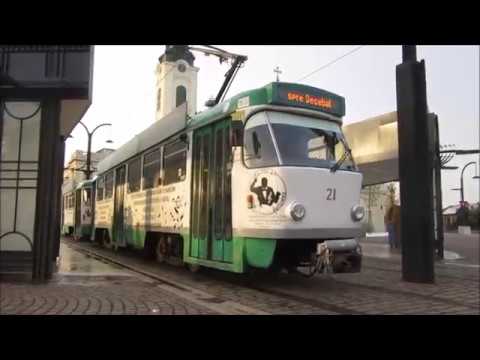 Nagyvárad - Villamosok - Oradea trams - Straßenbahnen - T4D, B4D